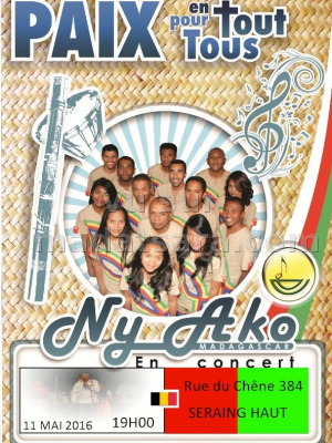 Ny Ako paix pour tous et en tout - Seraing Haut