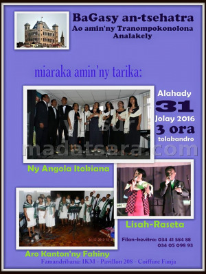 Ny Angola Itokiana, Lisah-Raseta & Aro Kanton'ny Fahiny - Ba Gasy an-tsehatra - Tranompokonolona Analakely