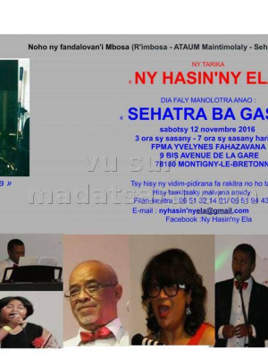 Ny Hasin'ny Ela‍ - Sehatra Ba gasy - FPMA Yvelines Fahazavana