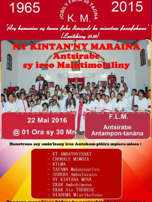 Ny Kintan'ny maraina  Antsirabe sy ireo maintimolaliny - FLM Antsirabe An-tampon-tanana