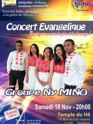 Ny Mino‍ en concert à Bordeaux