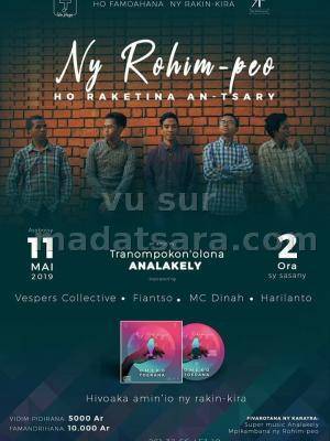 Ny rohim-peo ho raketina an-tsary Tranompokonolona Analakely