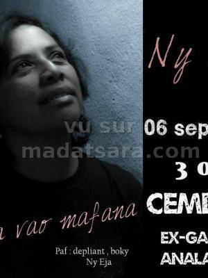 Ny Eja Poézia vao Mafana ao amin'ny CEMDLAC Ex-Galerie 6 Analakely