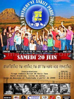 Ny tontolon'ny ankizy Paris 2015 - Andrianiko ny teniko, ny an'ny hafa koa feheziko - MAS