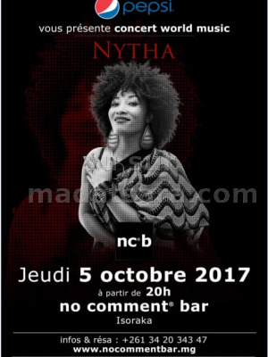 Nytha‍ en concert No Comment Bar Isoraka‍