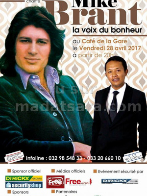 O‍ny Rakotomalala chante Mike Brant - Café de la Gare Soarano‍