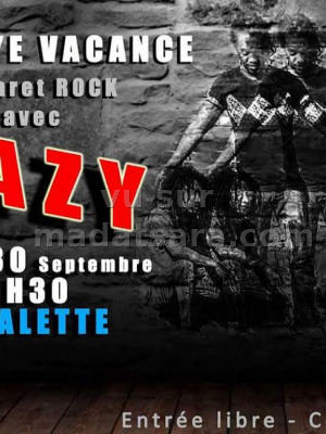 Oazy‍ cabaret rock bye bye vacance à La Palette Antsirabe‍