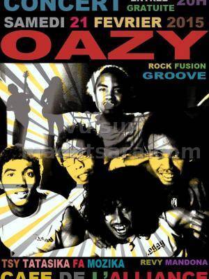 Oazy Rock Fusion Groove en concert au Café de l'Alliance