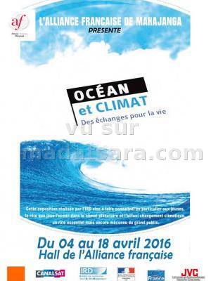 Océan et Climat - des échanges pour la vie - Exposition - Hall de l'Alliance Française de Mahajanga