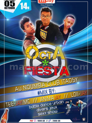 Octa Fiesta au Noumba Club Itaosy‍