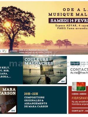 17H : Mimil, Charles Kely, Salala, Doudou, Bob, Sorajavona, Riana, Hanta, Kiki et Karoka
20H : Comp