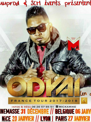 Odyai en groupe France tour 2017-2018