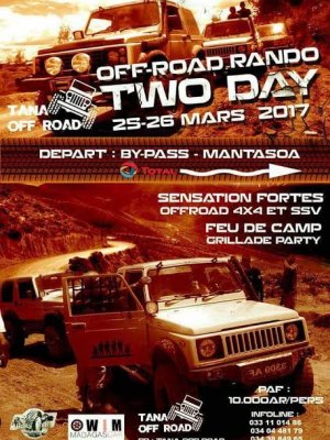 Off-road rando two day