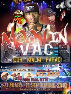 OGH, Malm & Farao - Moon'In Vac - Esca Para Ivato