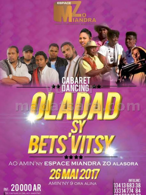 Oladad‍ & Bets'Vitsy - Espace Miandra Zo Alasora‍