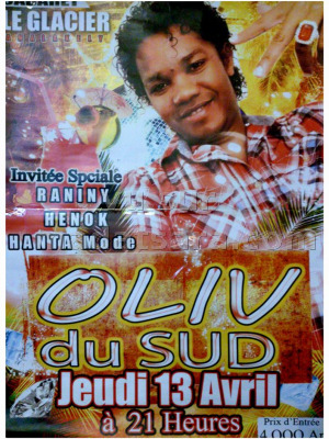 Oliv Du Sud‍ en concert Le Glacier Analakely‍