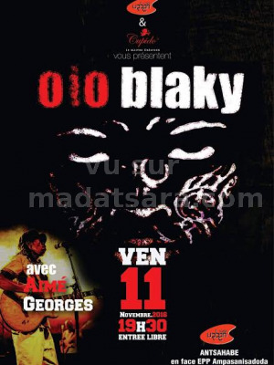 Olo Blaky‍ - en concert au Urban Café Antsahabe‍