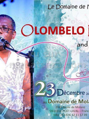 Olombelo ricky‍ and friends en concert Domaine de Molans - Le Poët-Laval‍