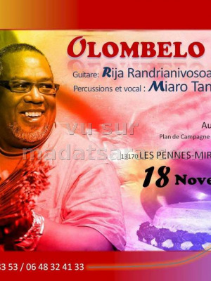 Olombelo ricky‍ avec Rija Randrianivosoa‍ & Miaro Tanjona‍ au Party Time Les Pennes-Mirabeau