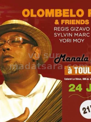 Olombelo ricky‍ & friends - Régis Gizavo‍ manala azy be à Toulouse
