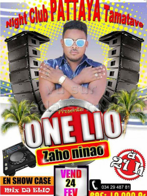 One Lio‍ en show case au Night Club Pattaya Toamasina‍