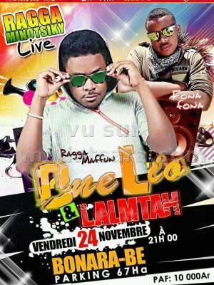 One Lio & Lamtah en show case Bonara-Be 67ha ragga minotsiky live