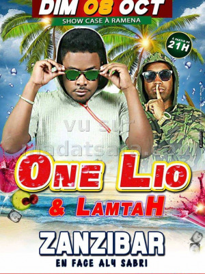 One Lio‍ & Lamtah‍ en show case Discothèque Zanzibar‍