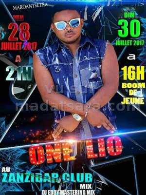 One Lio‍ - manal'azy vita bacc - Discothèque Zanzibar‍