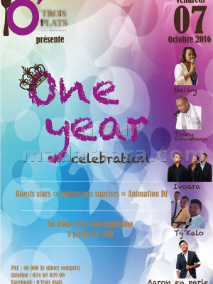 One year celebration avec Melky‍, Toky Ramisamanga Quartet‍, Ivoara‍, Ty'Kalo & Aaron -  Dome RTA‍