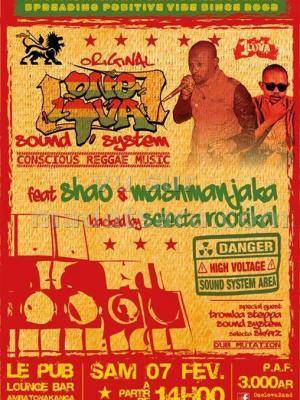 One Lova sound system feat Shao &amp; Mashmanjaka au Pub