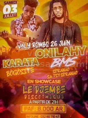 Onilahy BMS & Karata Djembe Discothèque Ambatoloaka Nosy Be - Madagasikara