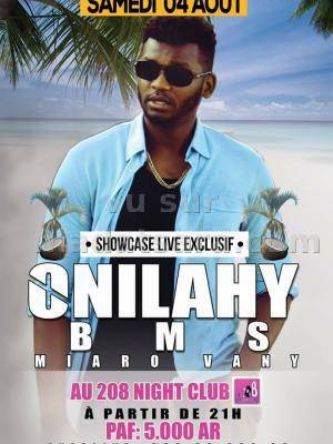 Onilahy en show case Le 208 Sambava
