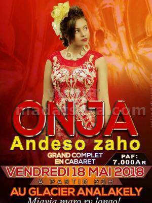 Onja en concert Le Glacier Analakely