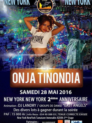 Onja Tinondia en concert au new York New York Tamatave