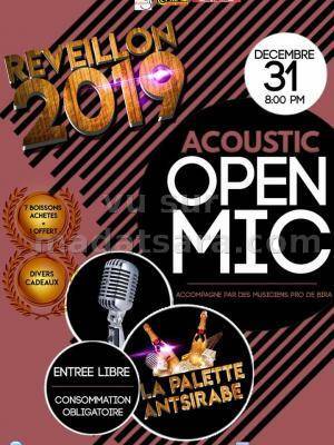 Open acoustic mic La Palette Antsirabe