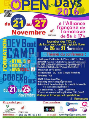 Open Days 2016 - AF - Alliance Française Toamasina‍
