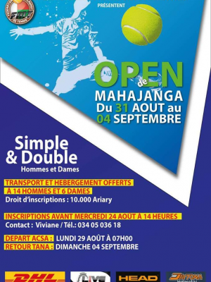 Open de Mahajanga - Tennis