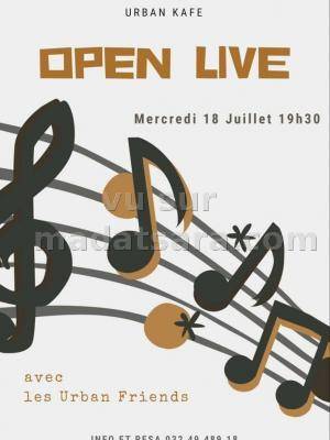 Open live Urban Café Antsahabe