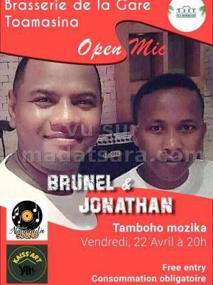 Open Mic brunel & Jonathan Tamboho Mozika