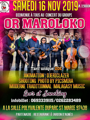 Or Maroloko - Salle Polyvalente Du Parc Ste-Marie‍