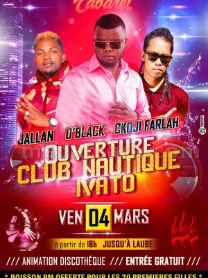 Ouverture Club Nautique Ivato‍ - O'Black‍ Jallan, Ckoji Farlah‍