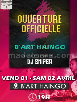 Ouverture officielle - B'Art Haingo