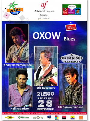 Oxow‍ blues en concert Espace La Famille Salazamay‍