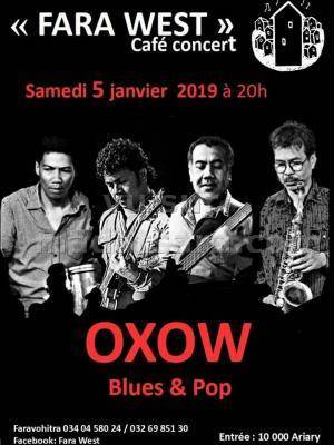 Oxow café concert Fara West Faravohitra