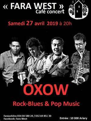 Oxow en concert Fara West Faravohitra