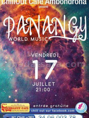 Panangy World music au Chillout Café Ambondrona