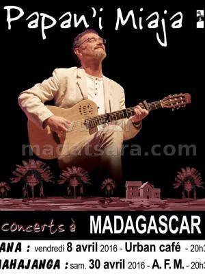 Papan'i Miaja en concert à l'Alliance Française de Mahajanga