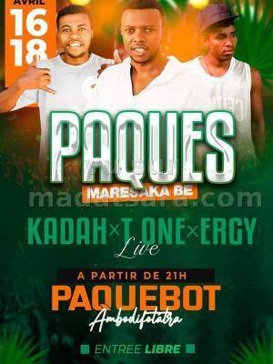 Paques maresaka be Ergy, Kadah, T One Paquebot Ambodifotatra