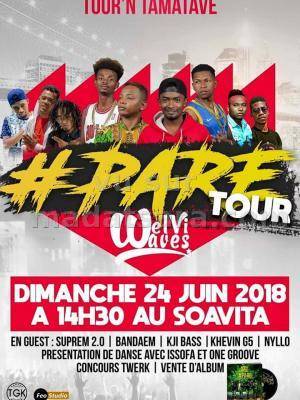 Pare tour Gymnase Soavita Toamasina Welvi-Waves