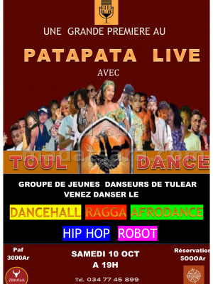 Pata-Patabar Toliary‍ live avec Toul Dance